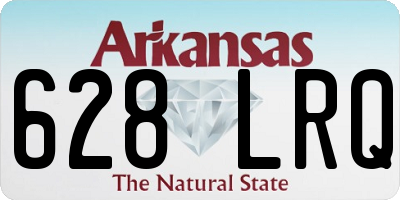 AR license plate 628LRQ