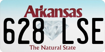 AR license plate 628LSE