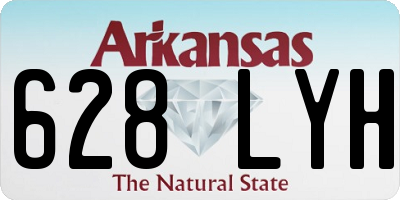 AR license plate 628LYH