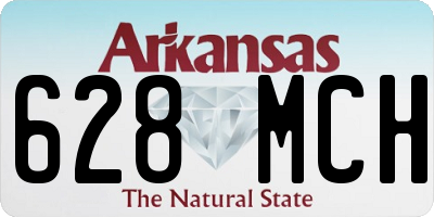 AR license plate 628MCH