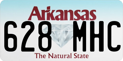 AR license plate 628MHC
