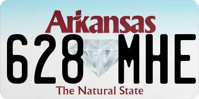 AR license plate 628MHE