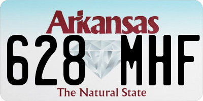 AR license plate 628MHF