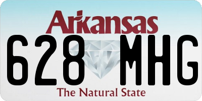 AR license plate 628MHG