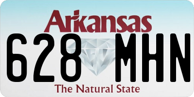 AR license plate 628MHN