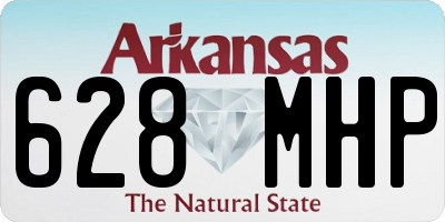 AR license plate 628MHP