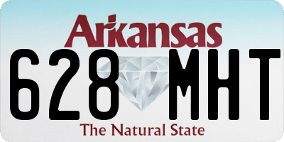 AR license plate 628MHT