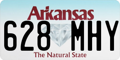 AR license plate 628MHY