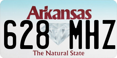 AR license plate 628MHZ