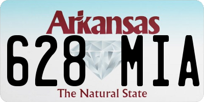 AR license plate 628MIA