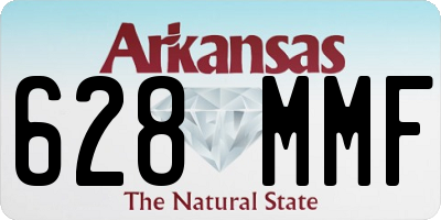 AR license plate 628MMF