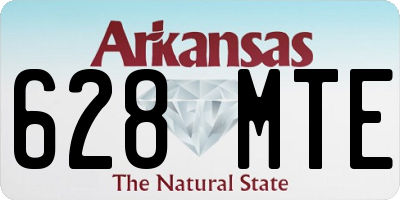 AR license plate 628MTE