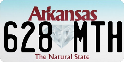 AR license plate 628MTH
