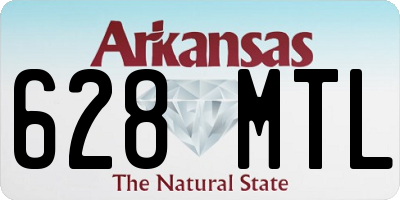 AR license plate 628MTL