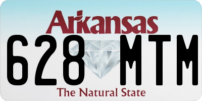 AR license plate 628MTM