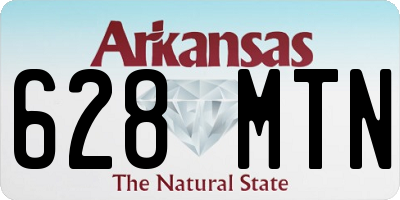 AR license plate 628MTN