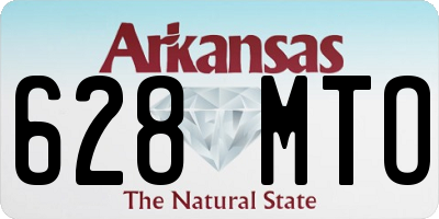 AR license plate 628MTO