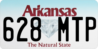 AR license plate 628MTP