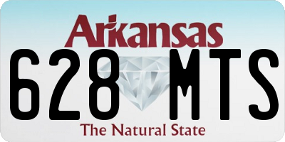 AR license plate 628MTS