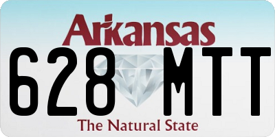AR license plate 628MTT