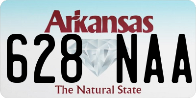 AR license plate 628NAA
