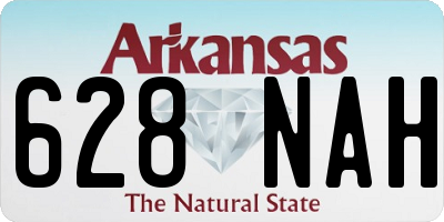 AR license plate 628NAH