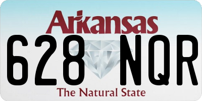 AR license plate 628NQR