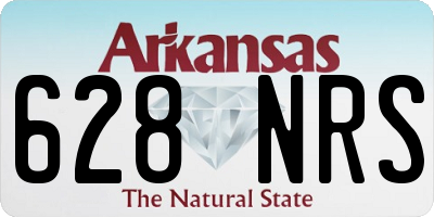 AR license plate 628NRS