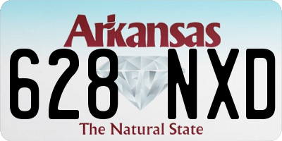 AR license plate 628NXD