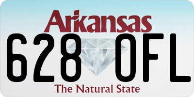 AR license plate 628OFL