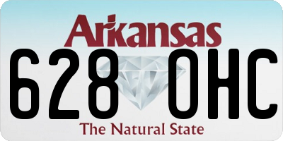 AR license plate 628OHC