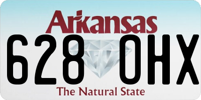 AR license plate 628OHX