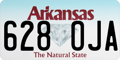 AR license plate 628OJA