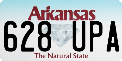 AR license plate 628UPA