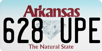 AR license plate 628UPE