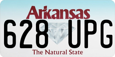AR license plate 628UPG