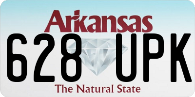 AR license plate 628UPK