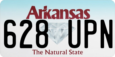 AR license plate 628UPN