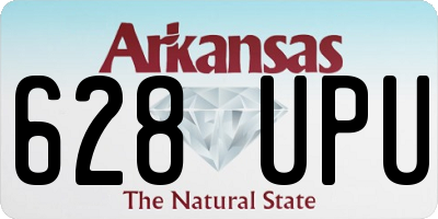 AR license plate 628UPU