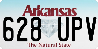 AR license plate 628UPV