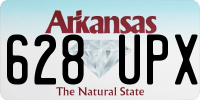 AR license plate 628UPX