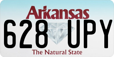 AR license plate 628UPY