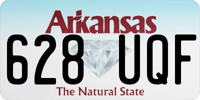 AR license plate 628UQF