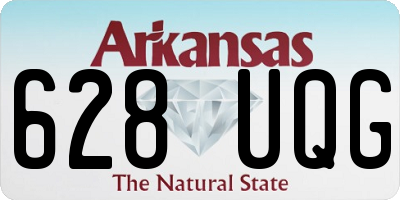 AR license plate 628UQG