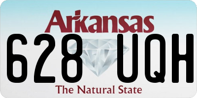 AR license plate 628UQH