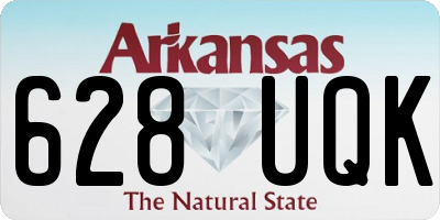 AR license plate 628UQK