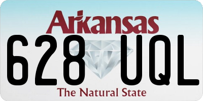 AR license plate 628UQL