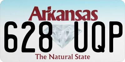 AR license plate 628UQP