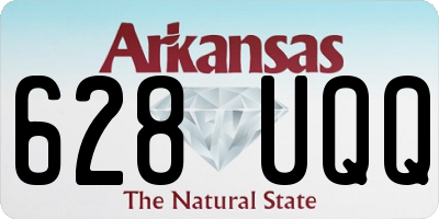 AR license plate 628UQQ