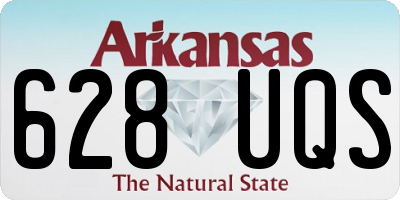 AR license plate 628UQS